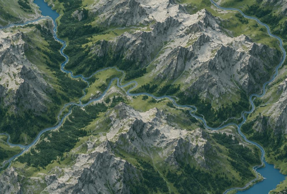 MOTION navigation map visual for Europe West