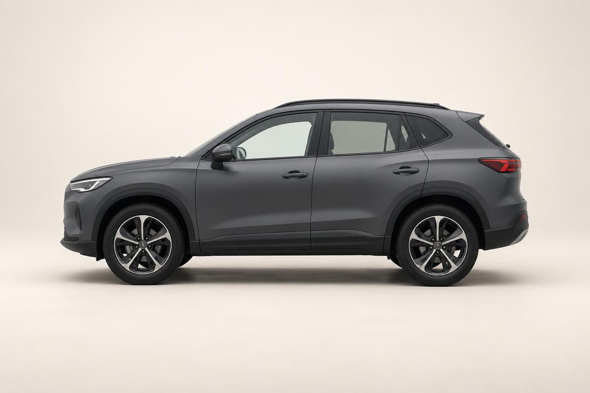 Neutral unbranded vehicle silhouette representing the BMW X1 category