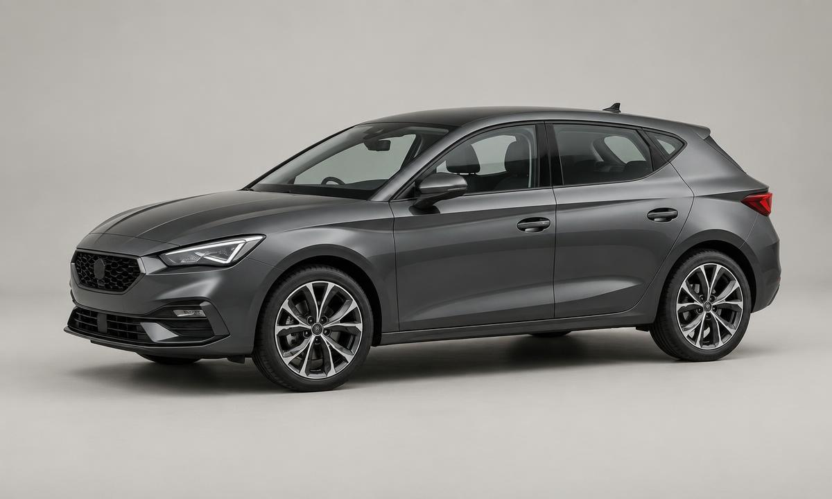 Neutral unbranded vehicle silhouette representing the BMW 1 Series category