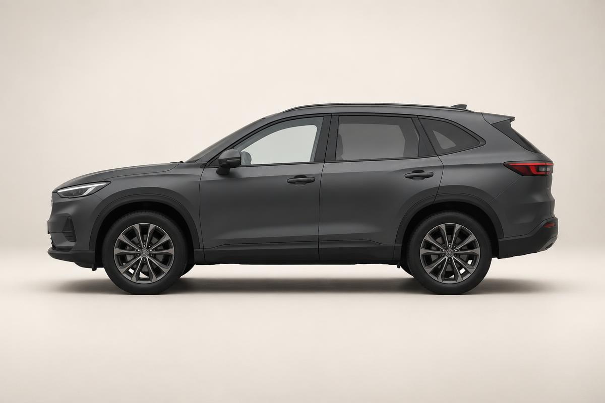 Neutral unbranded vehicle silhouette representing the BMW X3 category
