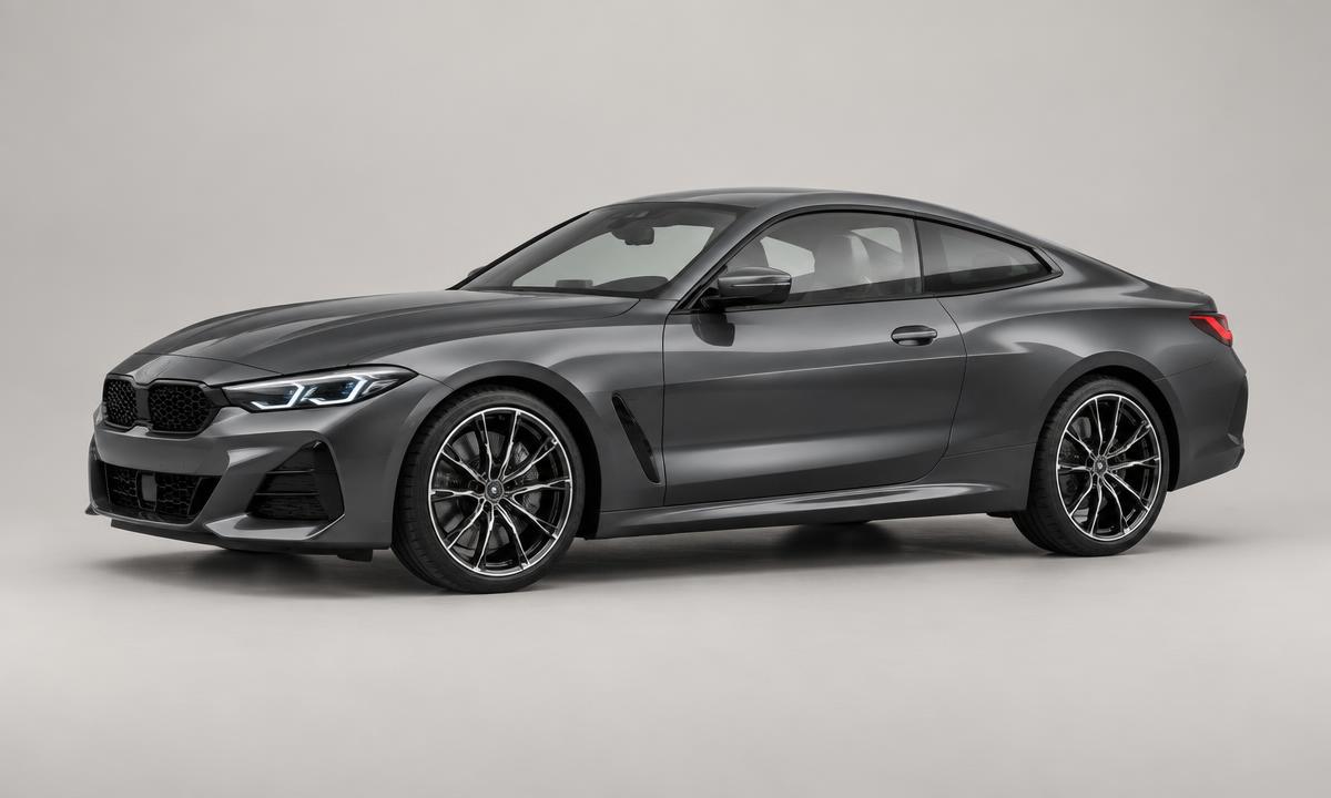 Neutral unbranded vehicle silhouette representing the BMW 4 Series category