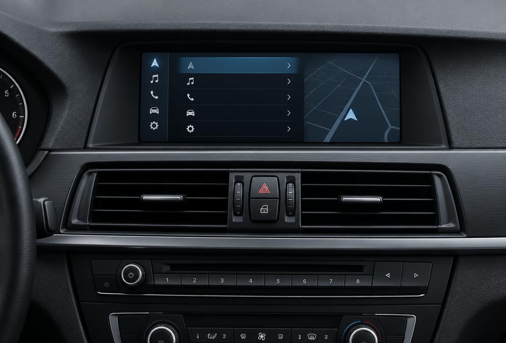 Illustrative unbranded CIC Professional navigation system profile