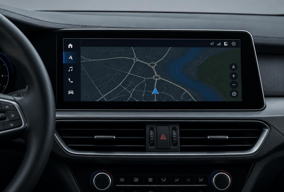 Illustrative unbranded NBT Professional navigation system profile